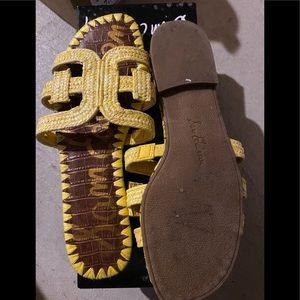 Sam Edelman Sandals size 7.5 women worn ONCE. literally like brand new
